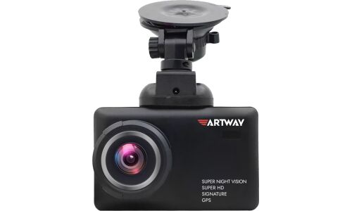 Видеорегистратор + радар-детектор ARTWAY MD-110, 3Мп, 2304х1296, обзор 170°, экран 2.4",1 камера