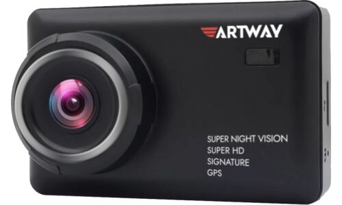 Видеорегистратор + радар-детектор ARTWAY MD-110, 3Мп, 2304х1296, обзор 170°, экран 2.4",1 камера