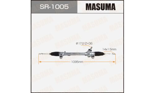 Рейка рулевая Masuma, для Toyota Corolla Axio / Corolla Fielder (правый руль), арт. SR-1005