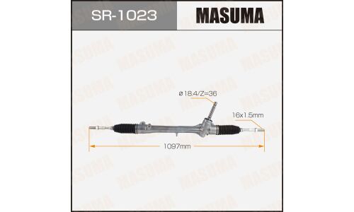 Рейка рулевая Masuma, для Toyota Corolla (левый руль), арт. SR-1023