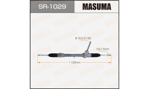 Рейка рулевая Masuma, для Toyota C-HR (левый руль), арт. SR-1029