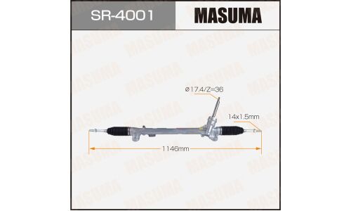 Рейка рулевая Masuma, для Mazda 3 (левый руль), арт. SR-4001