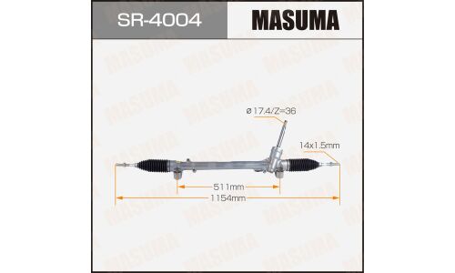Рейка рулевая Masuma, для Mazda 3 (левый руль), арт. SR-4004