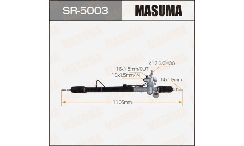 Рейка рулевая Masuma гидравлическая, для Honda Accord (левый руль), арт. SR-5003