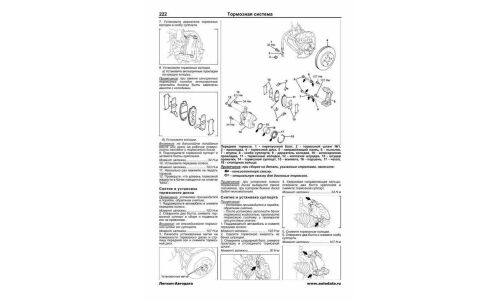 Руководство по эксплуатации, техническому обслуживанию и ремонту Toyota Ractis с бензиновым двигателем (2005-2010 гг.)