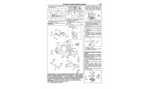 Руководство по эксплуатации, техническому обслуживанию и ремонту Toyota Rush с бензиновым двигателем (2006-2016 гг.)