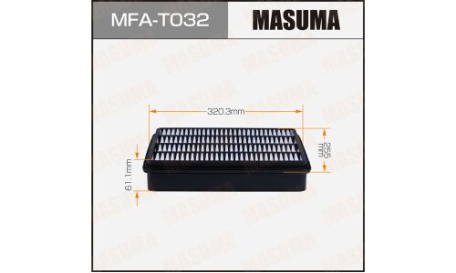 Фильтр воздушный Masuma, арт. MFA-T032