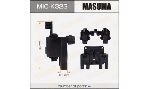 Катушка зажигания Masuma, для Chevrolet Lacetti (L14 / L44 / LXT), арт. MIC-K323