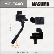 Катушка зажигания Masuma, для Mercedes-Benz C-Class (W204) / GLE-Class (W166) (M276.950 / M278.928), арт. MIC-E448