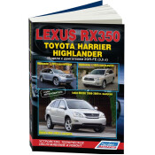 Руководство по эксплуатации, техническому обслуживанию и ремонту Toyota Highlander с бензиновым двигателем (2006-2012 гг.)