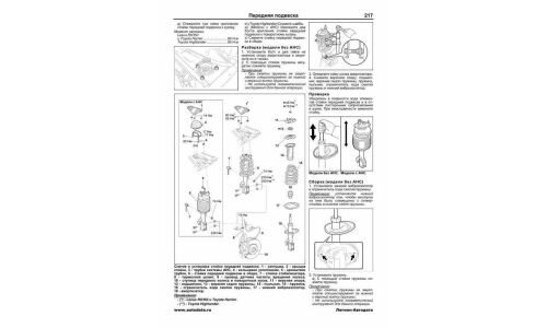 Руководство по эксплуатации, техническому обслуживанию и ремонту Toyota Highlander с бензиновым двигателем (2006-2012 гг.)