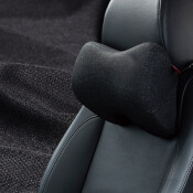Подушка на подголовник сидения, 140x280мм, чёрная, арт. T-1056 Подушка на подголовник сидения, 140x280мм, чёрная, арт. T-1056