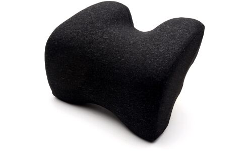 Подушка на подголовник сидения, 140x280мм, чёрная, арт. T-1056