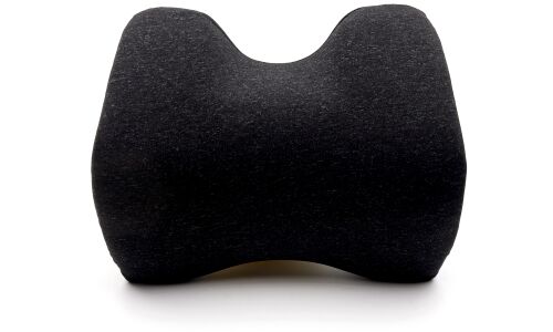 Подушка на подголовник сидения, 140x280мм, чёрная, арт. T-1056