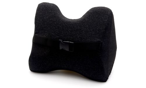 Подушка на подголовник сидения, 140x280мм, чёрная, арт. T-1056