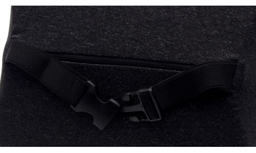 Подушка на подголовник сидения, 140x280мм, чёрная, арт. T-1056