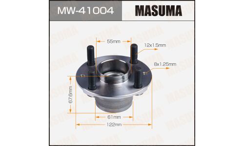Ступица колеса Masuma, передняя, для Mazda Demio / MX-5, арт. MW-41004