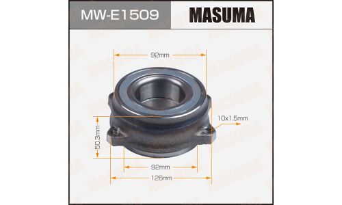 Ступичный узел MASUMA rear MERCEDES-BENZ E-CLASS (W211), S-CLASS (W221)