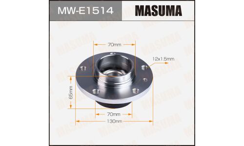 Ступица колеса Masuma, с ABS, задняя, для Opel Corsa D, арт. MW-E1514