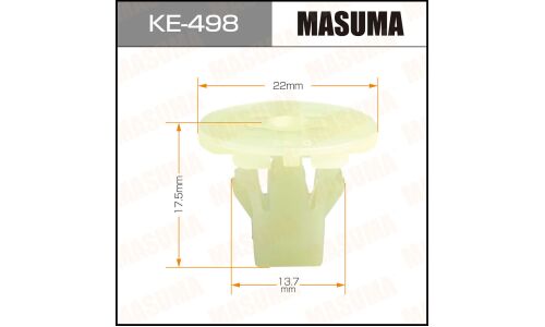 Клипса крепёжная деталей кузова Masuma, для BMW, арт. KE-498