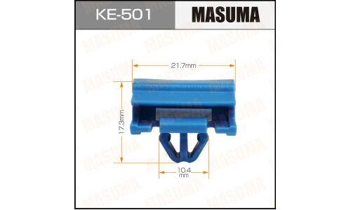 Клипса крепёжная деталей кузова Masuma, для BMW, арт. KE-501
