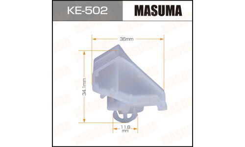 Клипса крепёжная деталей кузова Masuma, для BMW, арт. KE-502