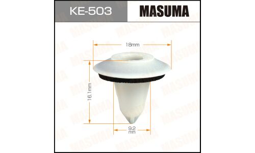 Клипса крепёжная деталей салона Masuma, для BMW, арт. KE-503