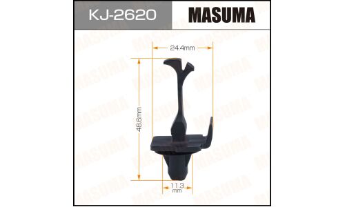 Клипса крепёжная накладок передних стоек кузова Masuma, для Daihatsu, Scion, Toyota, арт. KJ-2620
