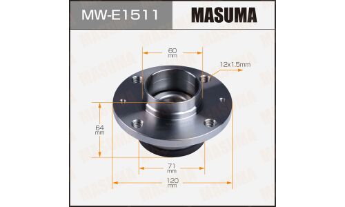 Ступица колеса Masuma, задняя, для Opel Corsa D, арт. MW-E1511