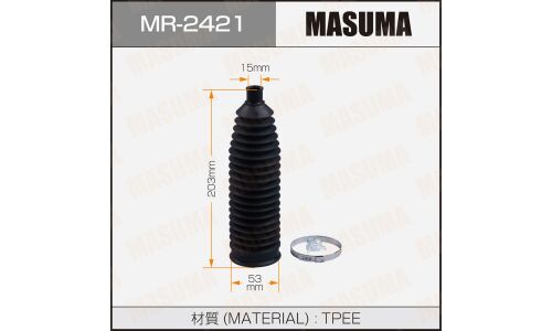 Пыльник рулевой рейки Masuma, пластик, арт. MR-2421