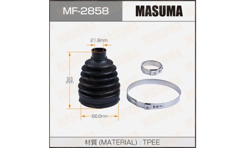 Пыльник привода Masuma, пластик, арт. MF-2858