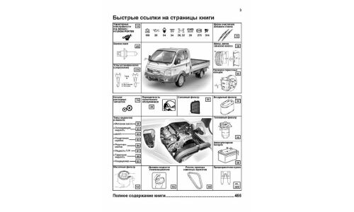 Руководство по эксплуатации, техническому обслуживанию и ремонту Hyundai Porter II, Kia Bongo III с дизельным двигателем (2012-2014 гг.)