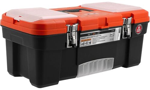 Ящик для инструментов STELS 22", размер 560х235х285 мм, металлические замки, арт. 90748