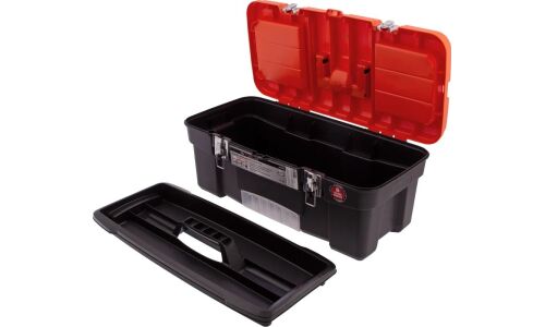 Ящик для инструментов STELS 22", размер 560х235х285 мм, металлические замки, арт. 90748