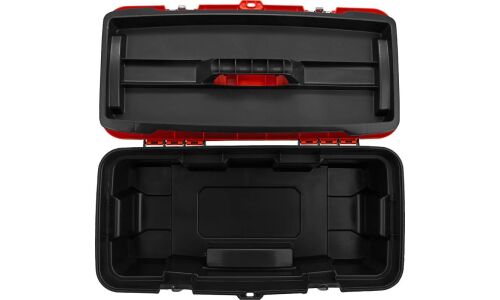 Ящик для инструментов STELS 22", размер 560х235х285 мм, металлические замки, арт. 90748