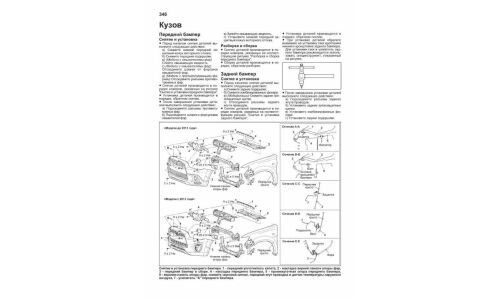 Руководство по эксплуатации, техническому обслуживанию и ремонту Mitsubishi ASX с бензиновым двигателем (2010-2016 гг.)