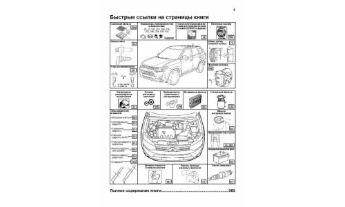 Руководство по эксплуатации, техническому обслуживанию и ремонту Mitsubishi Outlander III с бензиновым двигателем (2012-2018 гг.)