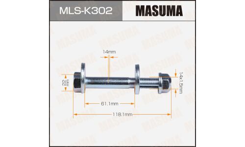 Болт эксцентрик MASUMA комплект. Hyundai