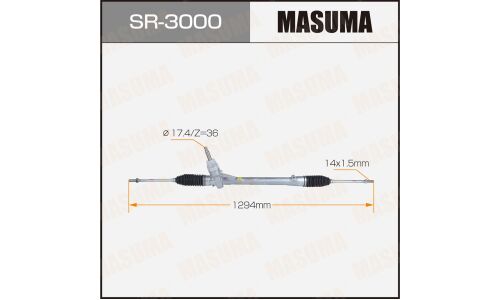 Рейка рулевая Masuma, для Mitsubishi RVR / Outlander (правый руль), арт. SR-3000