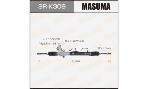 Рейка рулевая Masuma, для KIA Sportage (левый руль), арт. SR-K309