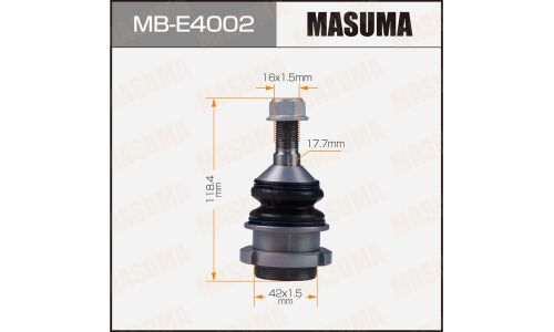 Опора шаровая Masuma, арт. MB-E4002