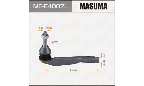 Наконечник рулевой тяги Masuma, для Mercedes-Benz C-Class (W205), арт. ME-E4007L