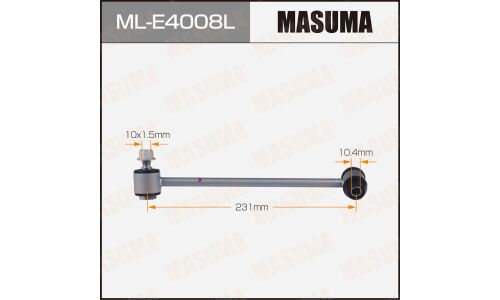 Стойка стабилизатора (линк) Masuma, задняя, для Mercedes-Benz GLK-Class (X204), арт. ML-E4008L