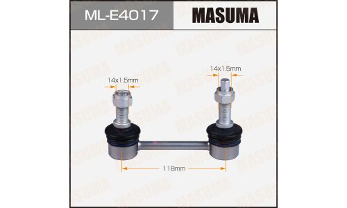 Стойка стабилизатора (линк) Masuma, задняя, для Mercedes-Benz GL-Class (X164), арт. ML-E4017
