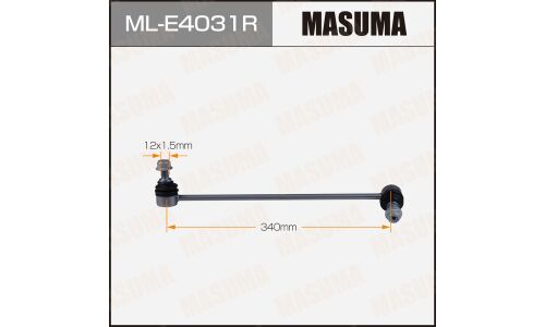Стойка стабилизатора (линк) Masuma, передняя, для BMW X3 (F25), арт. ML-E4031R