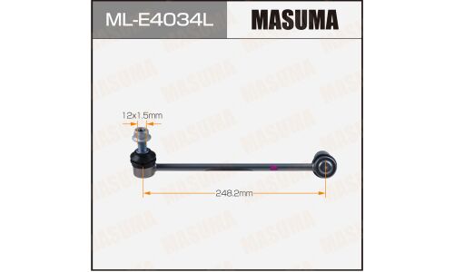 Стойка стабилизатора (линк) Masuma, передняя, для BMW X5 (E70), арт. ML-E4034L