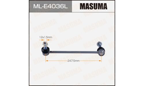 Стойка стабилизатора (линк) Masuma, передняя, для BMW X5 (E70), арт. ML-E4036L