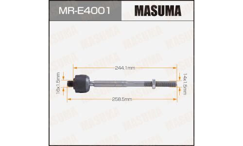 Тяга рулевая Masuma, для Mercedes-Benz E-Class (W211), арт. MR-E4001