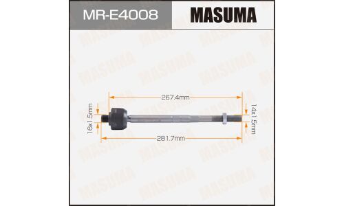 Тяга рулевая Masuma, для Mercedes-Benz S-Class (W221), арт. MR-E4008