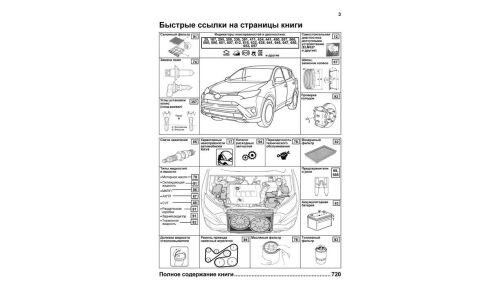Руководство по эксплуатации, техническому обслуживанию и ремонту Toyota RAV4 с бензиновым двигателем (2012-2019 гг.)